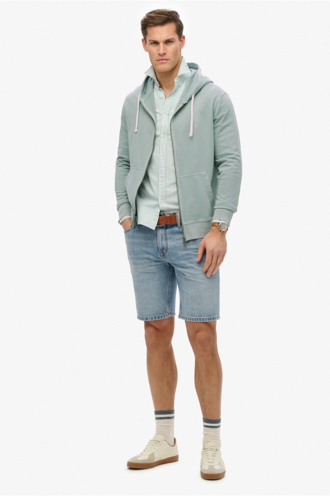 CLASSIC ESSENTIAL ZIPHOOD M2014170A SILVER BLUE